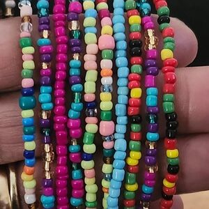 Authentic Seed Beads Waistbeads, Wristbeads and Anklets.